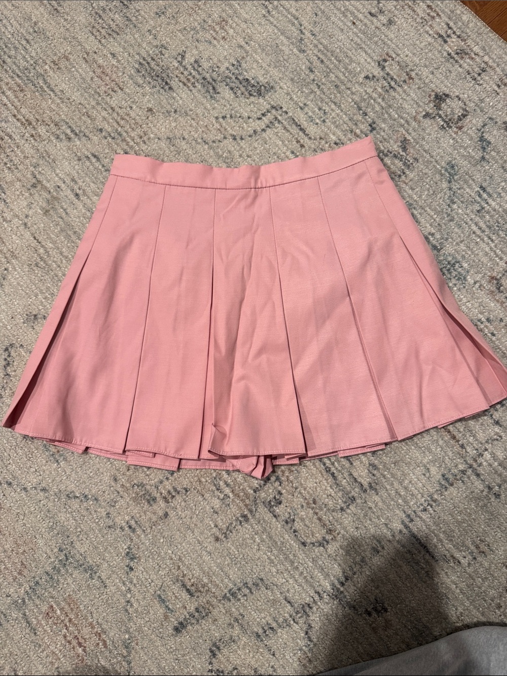 Amanda Uprichard mini Pink Pleated Skort